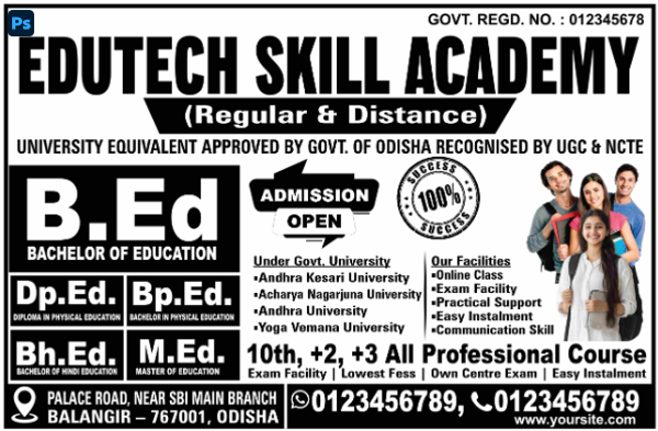 thumbnail Education Poster Combo Pack -  AI Files